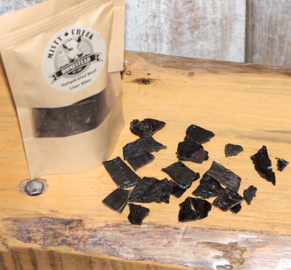 dehydrated beef liver bites