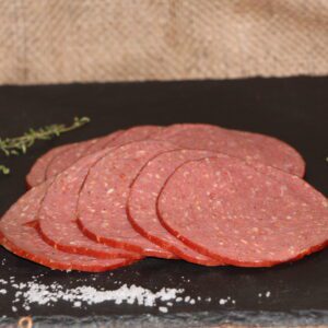 All beef sliced pepperoni