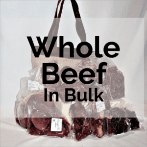 Bulk beef, Whole